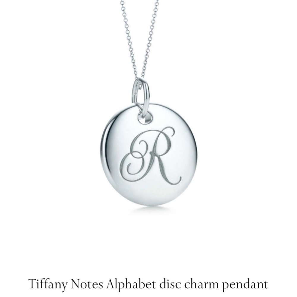 Tiffany's Initial R Necklace
